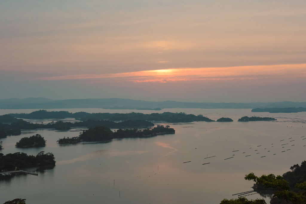 松島湾の夕景（序章Ⅲ）