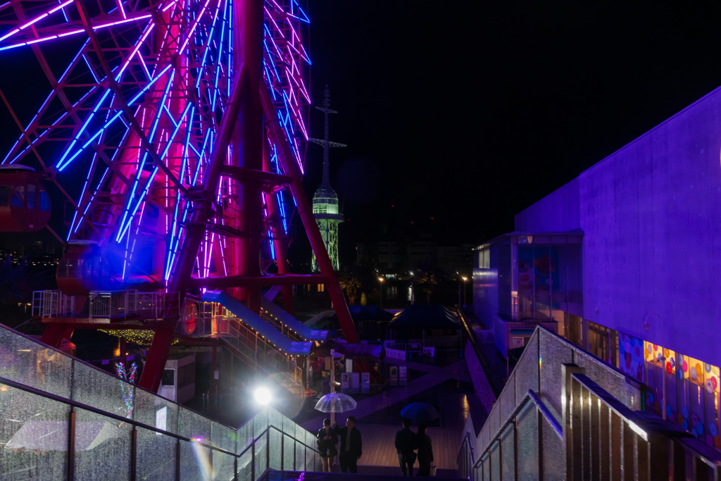 雨のハーバーランド３