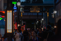 品川神社例大祭の夜３