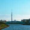 隅田川朝景色