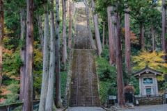 身延山久遠寺（菩提梯）