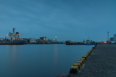 運河夕景２