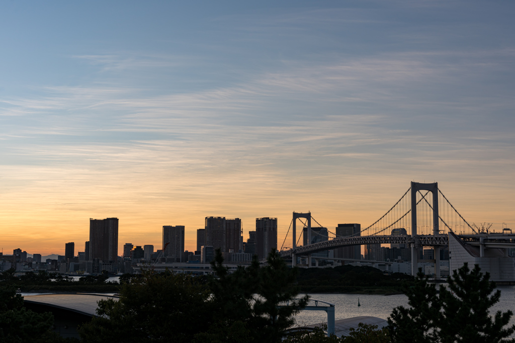 お台場夕景２