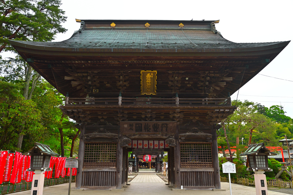 竹駒神社（楼門・随身門）