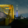 荒川沿いの夕べ６