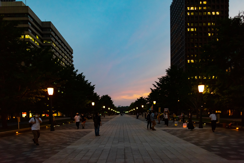 丸の内夕景