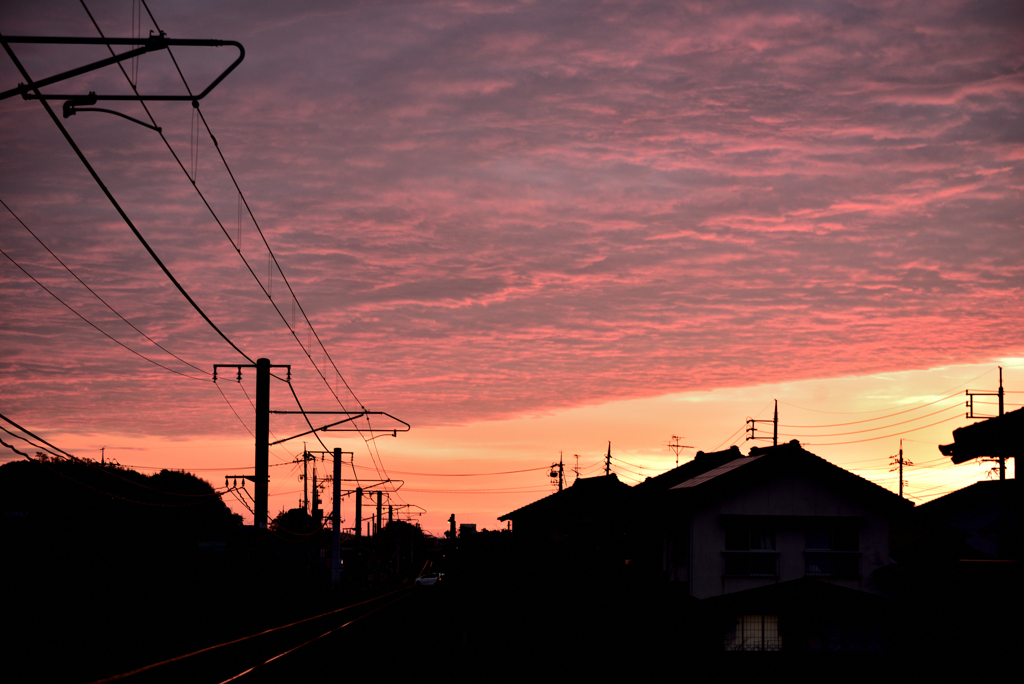 西の空２