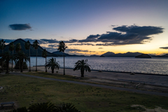 瀬戸内の夕暮れ