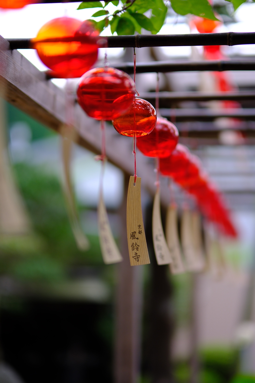 風鈴のお寺