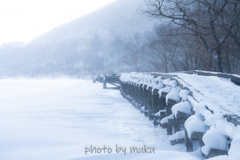 雪の覚満淵
