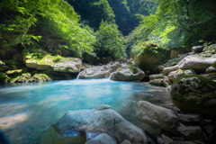 盛夏のすっかん沢