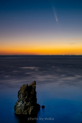 黄金崎夕景