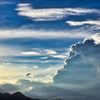 夏雲と空