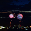 諏訪湖の花火