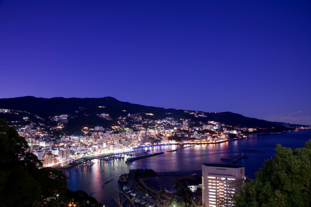 熱海の夜景