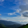 稜線と空
