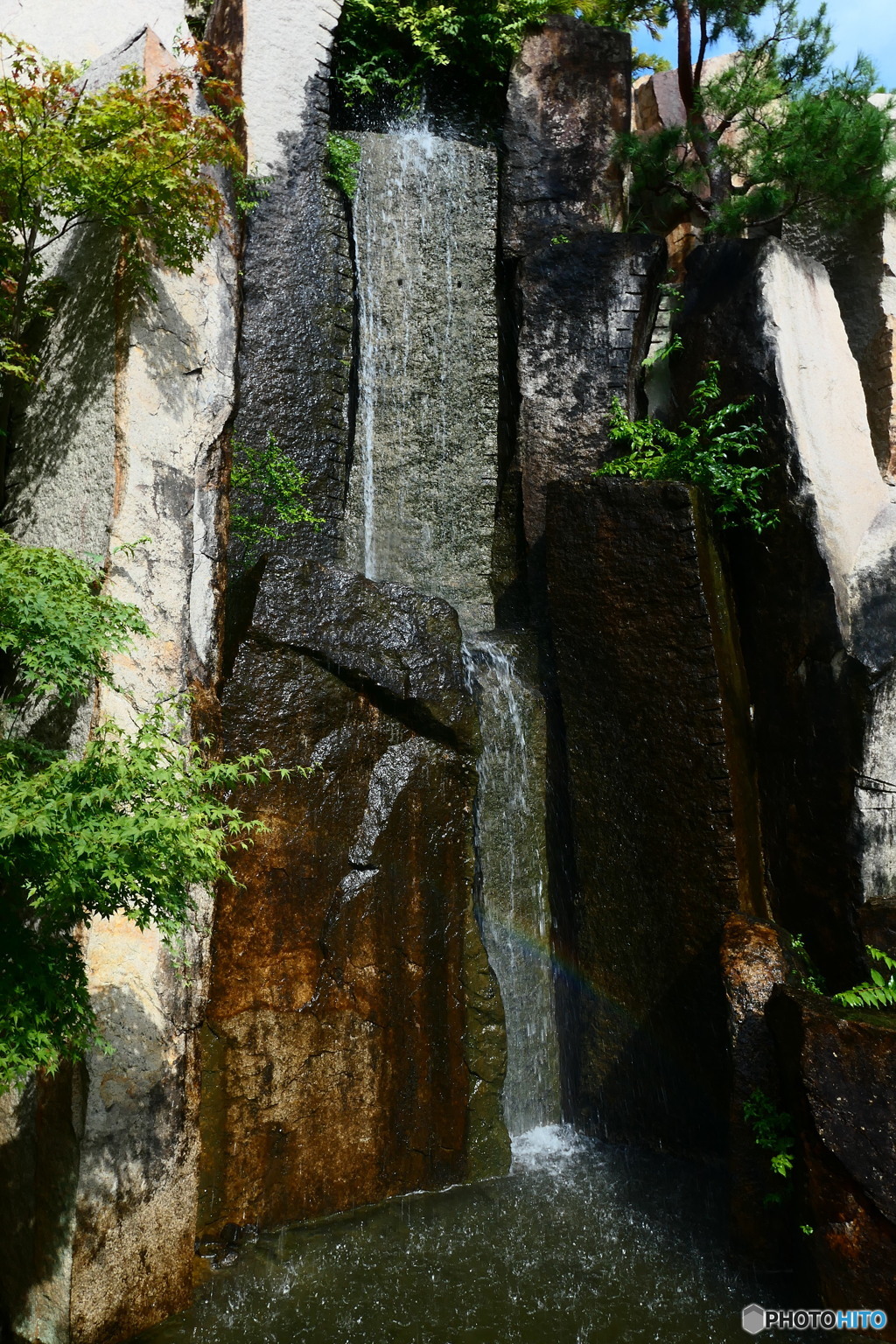 水景園の巨石群ー１