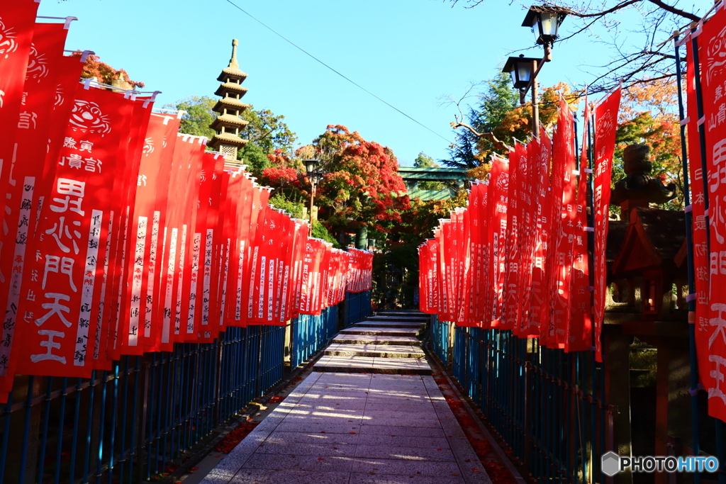 信貴山　朝護孫子寺でー１