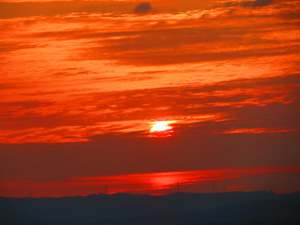 4/24の夕空