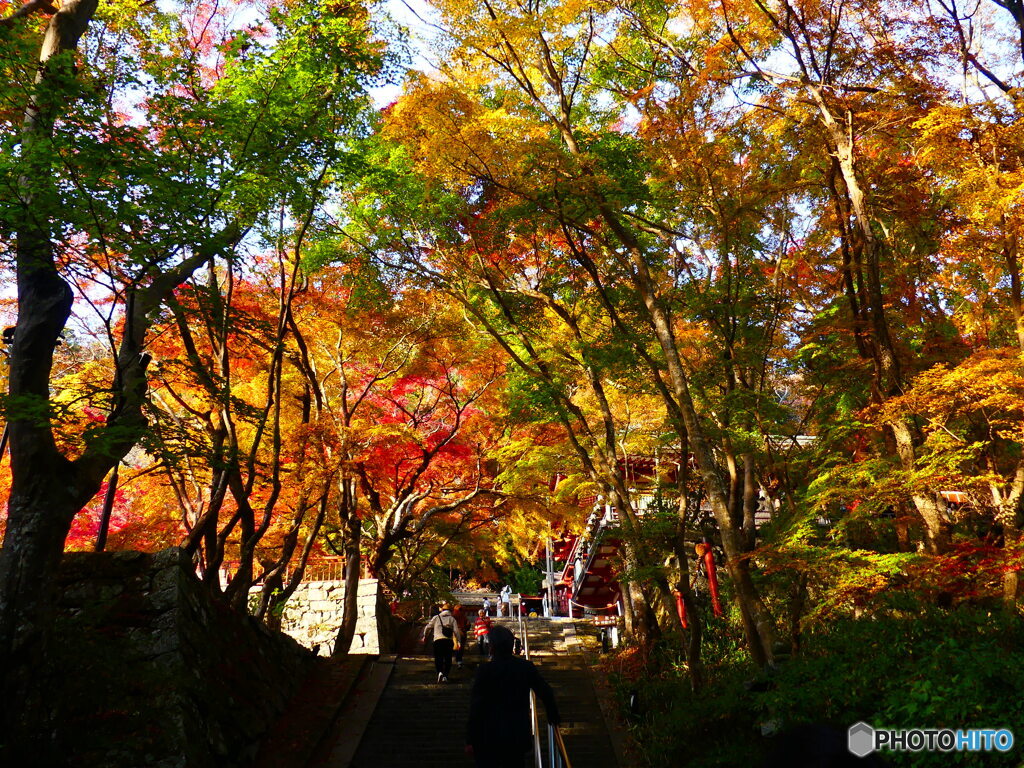 談山神社　石段