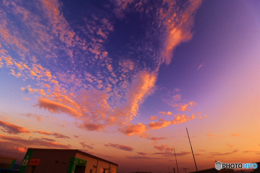 ９月３日の夕焼け  2