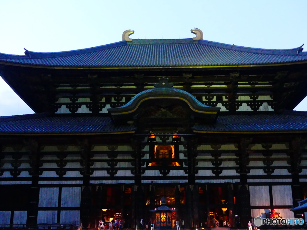 ライトアッププロムナードー３　東大寺大仏殿