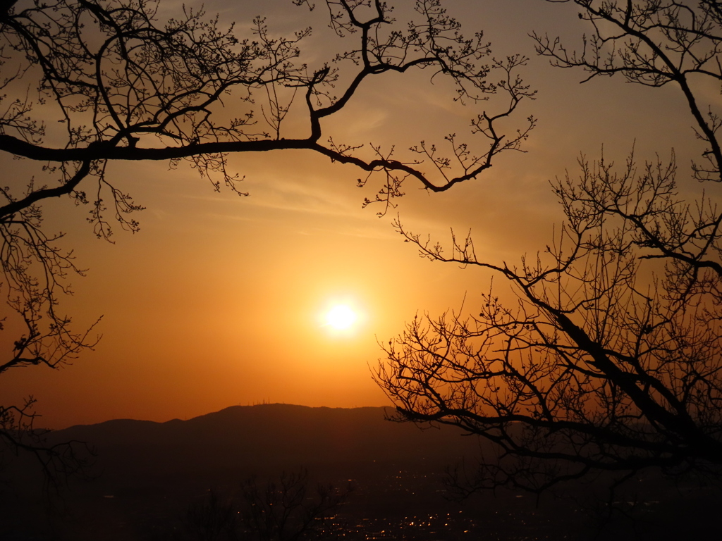 夕暮れー２