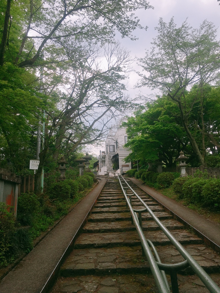 山の上のカフェ