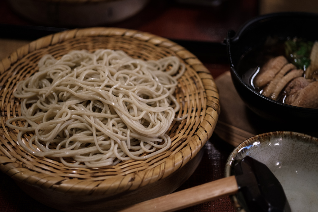 鴨南つけ蕎麦