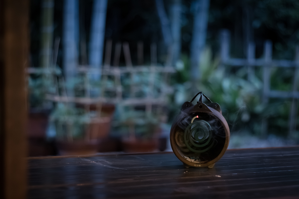 縁側の夜