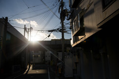 香椎散歩10　裏路地