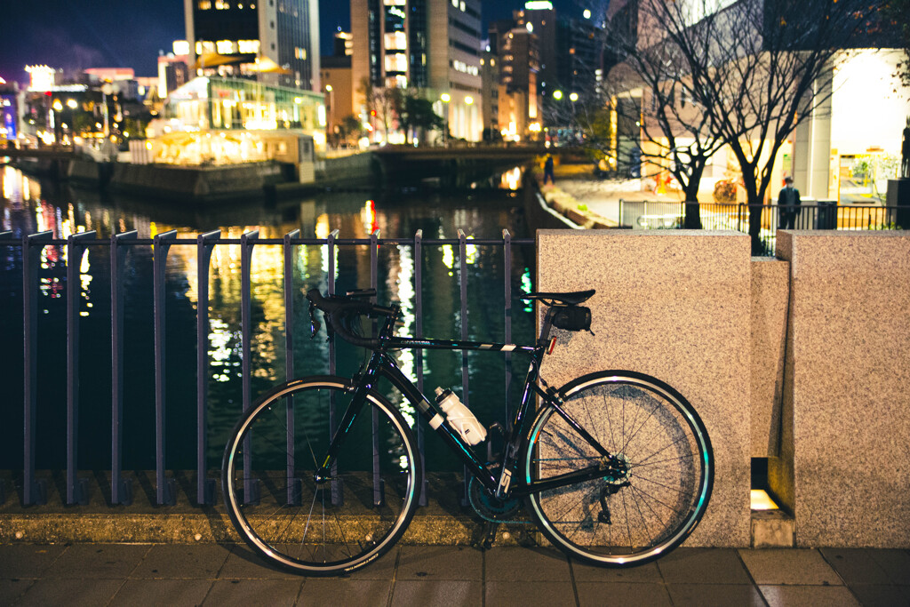 愛車と天神那珂川