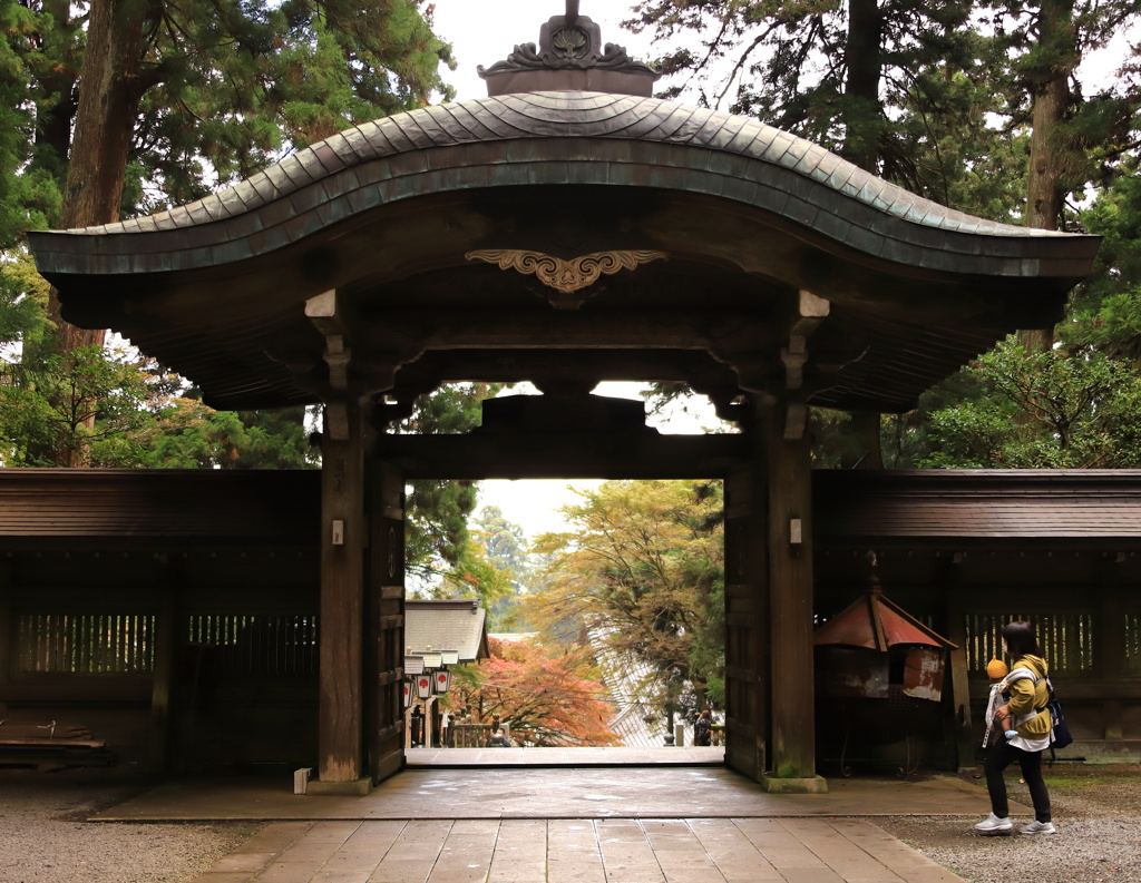 最乗寺　結界門