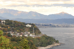 丹沢　表尾根ー大山　遠景