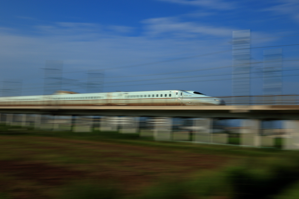 流し撮り訓練1