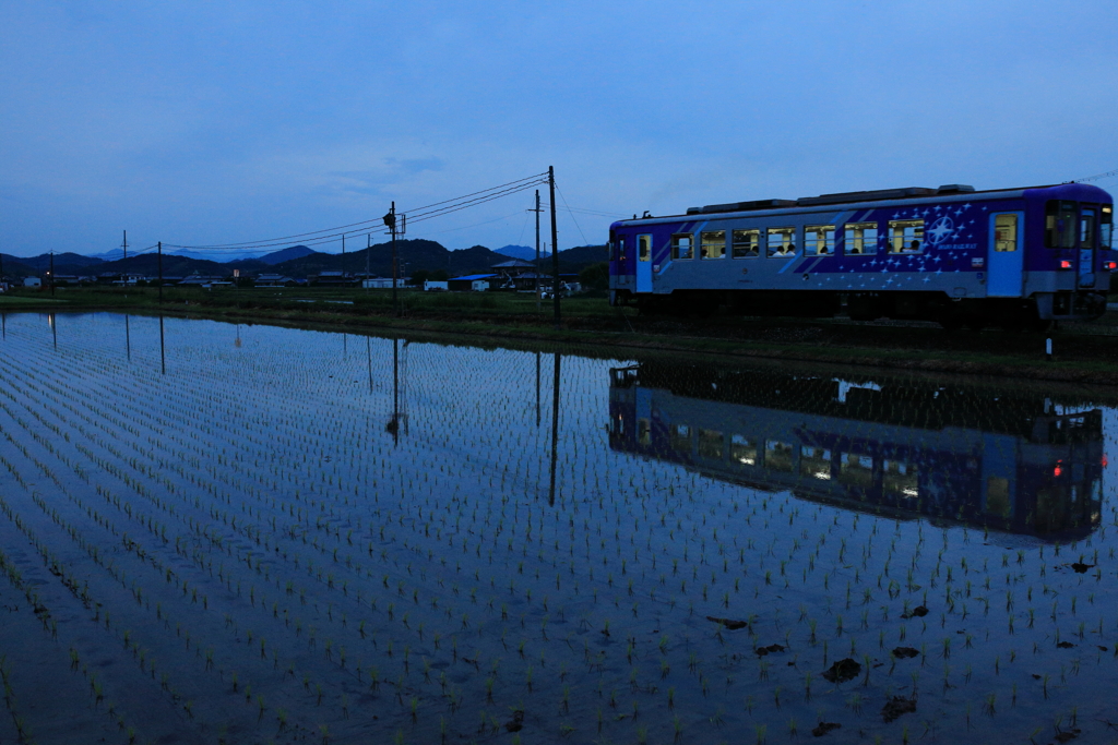 今年の水鏡も終了へ