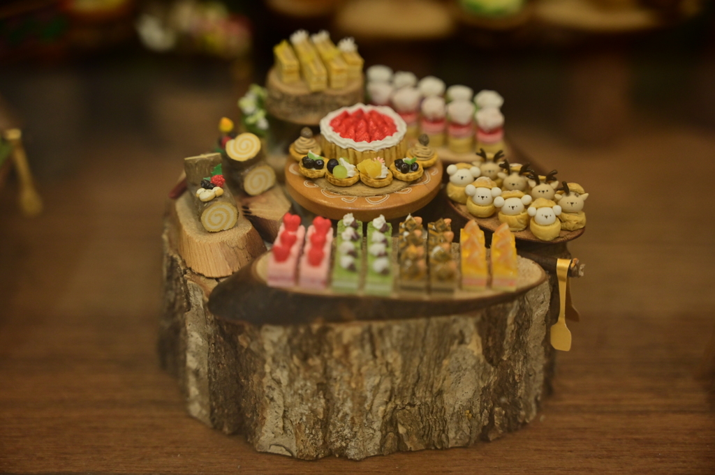 ミニチュアの世界　お菓子屋さん