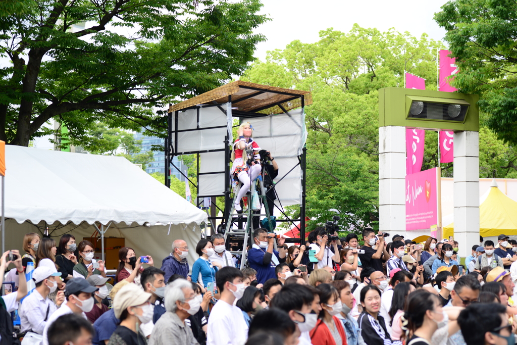 私がここの会場の番人