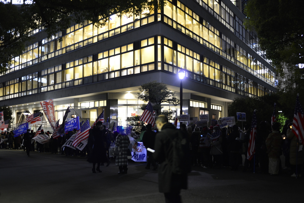 日比谷公園に集合