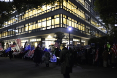 日比谷公園に集合