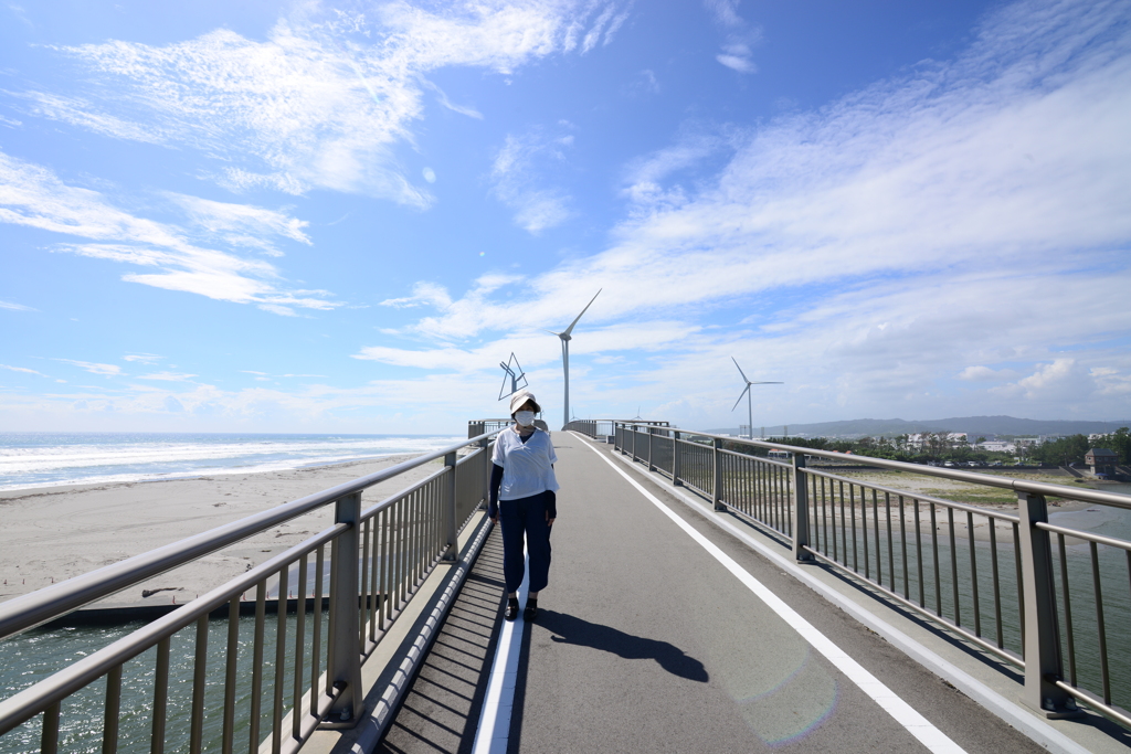 妻と青空