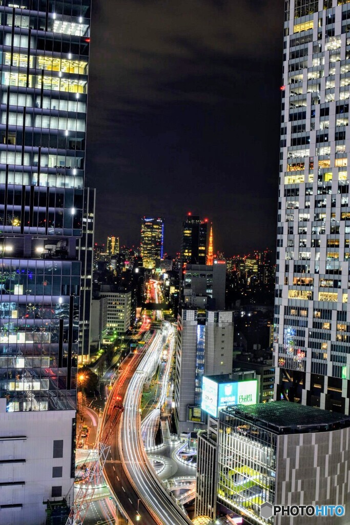 都心の夜