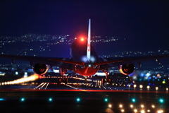 伊丹空港千里川土手