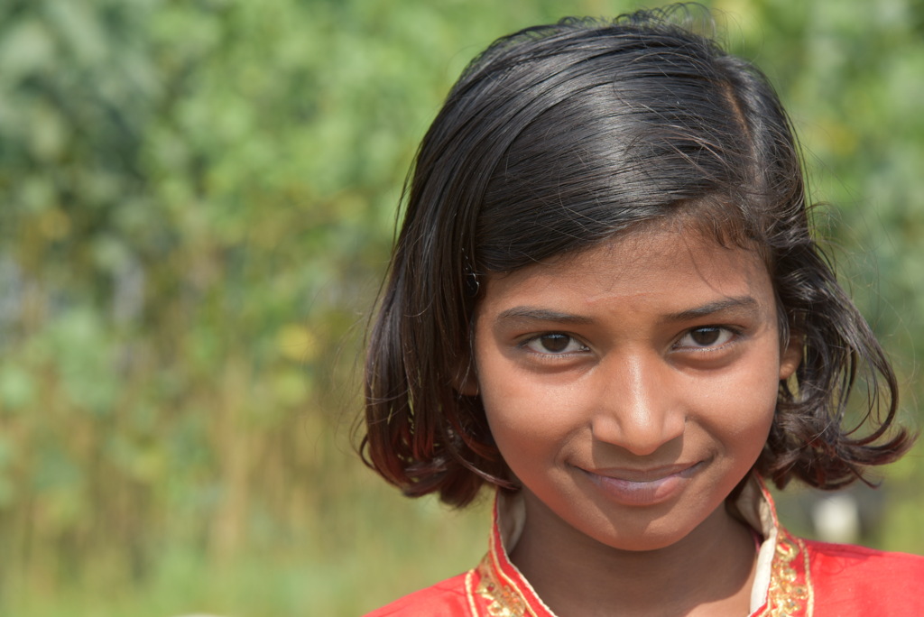インドの少女④
