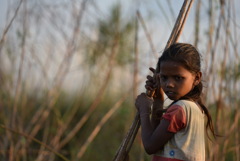 インドの少女②