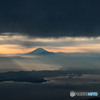 富士山と海