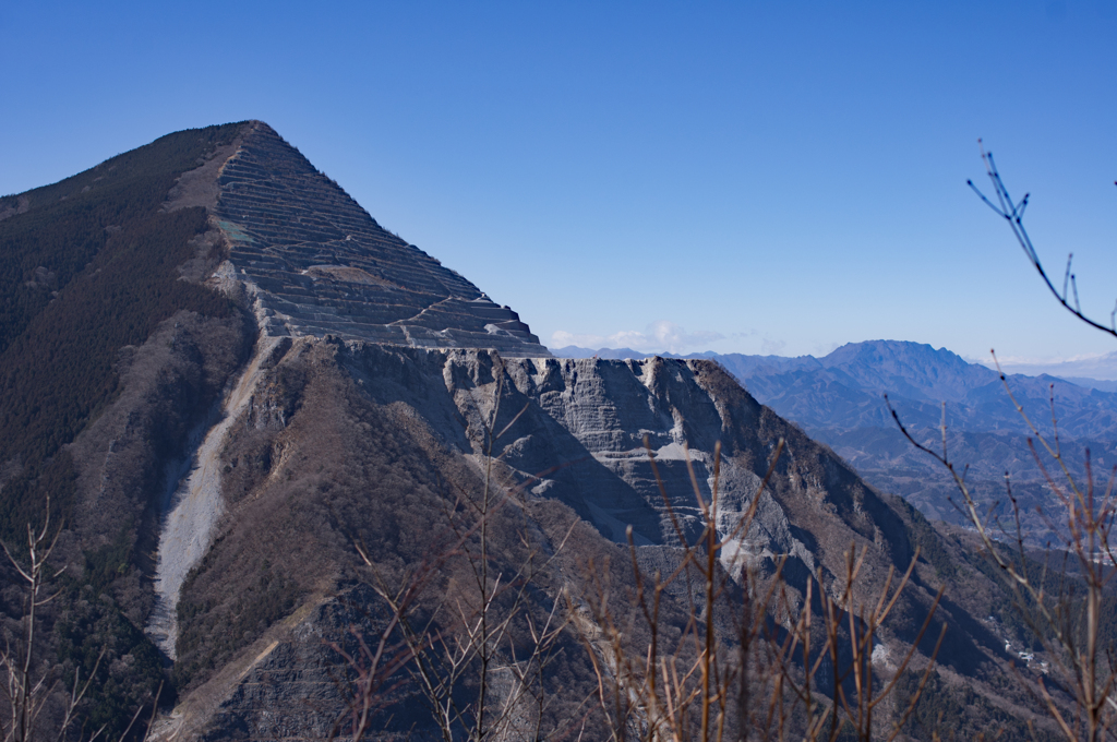 武甲山と両神山