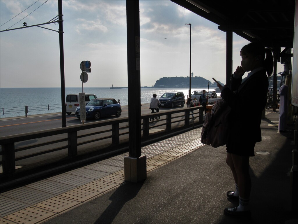 江ノ電 鎌倉高校前