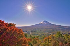 秋彩の眺望