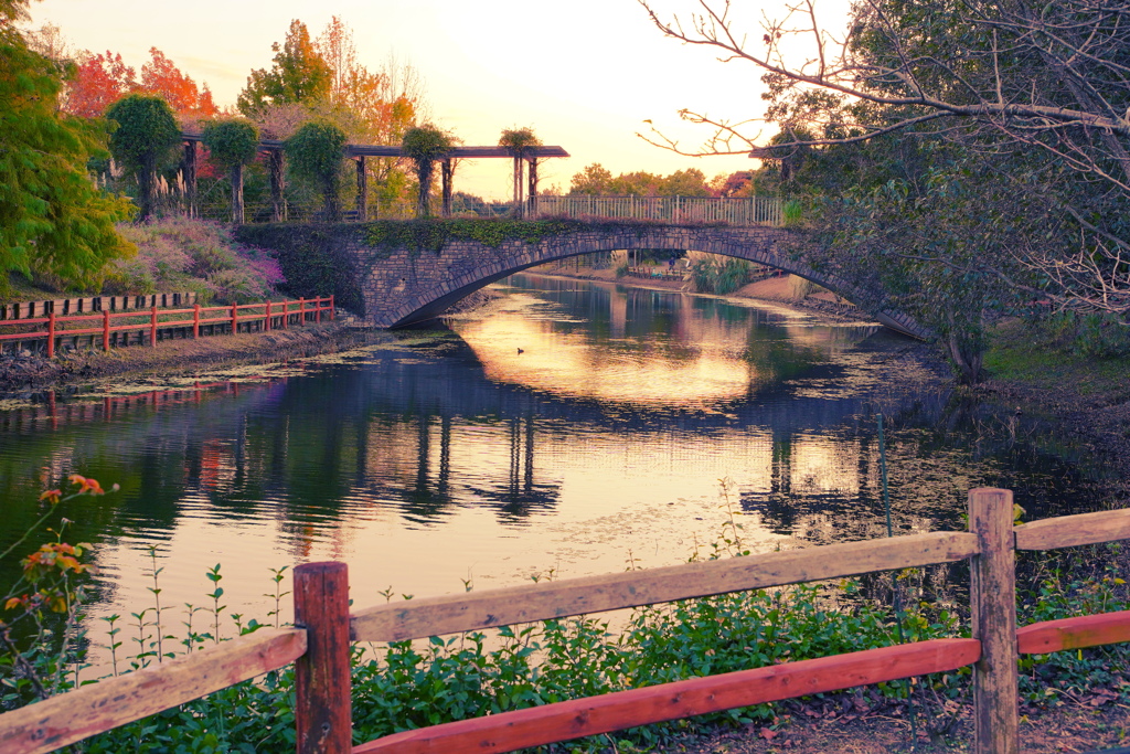 11月のガ－デンブリッジ